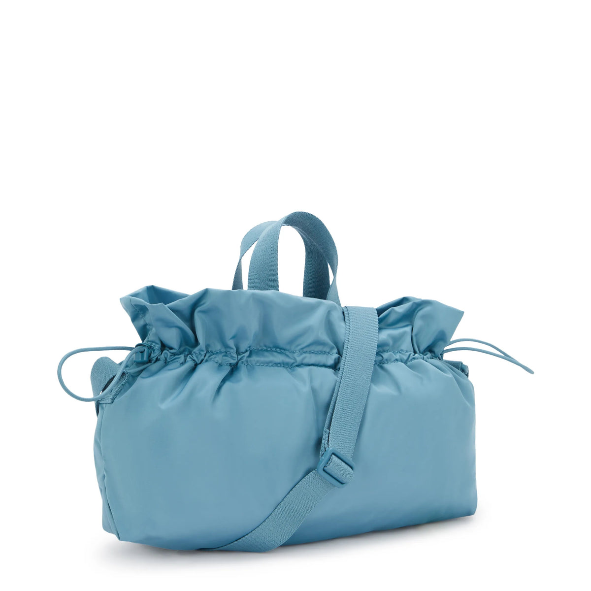 Elza Smooth Satin Crossbody Bag Sounds Blue - 3