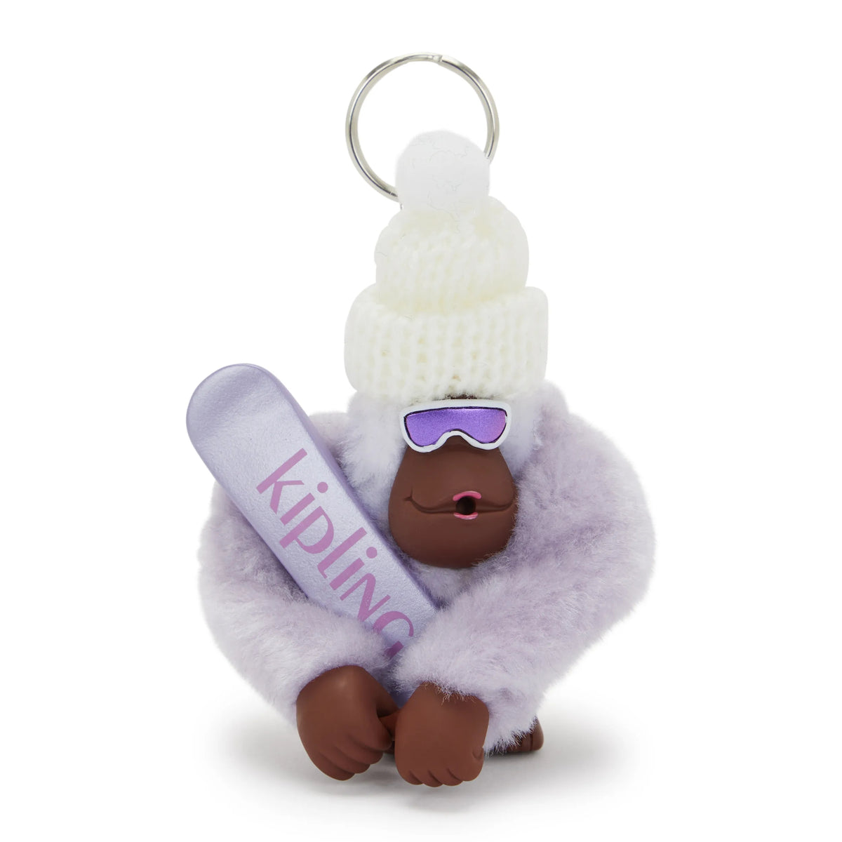 Ski Monkey Keychain Ski White - 1