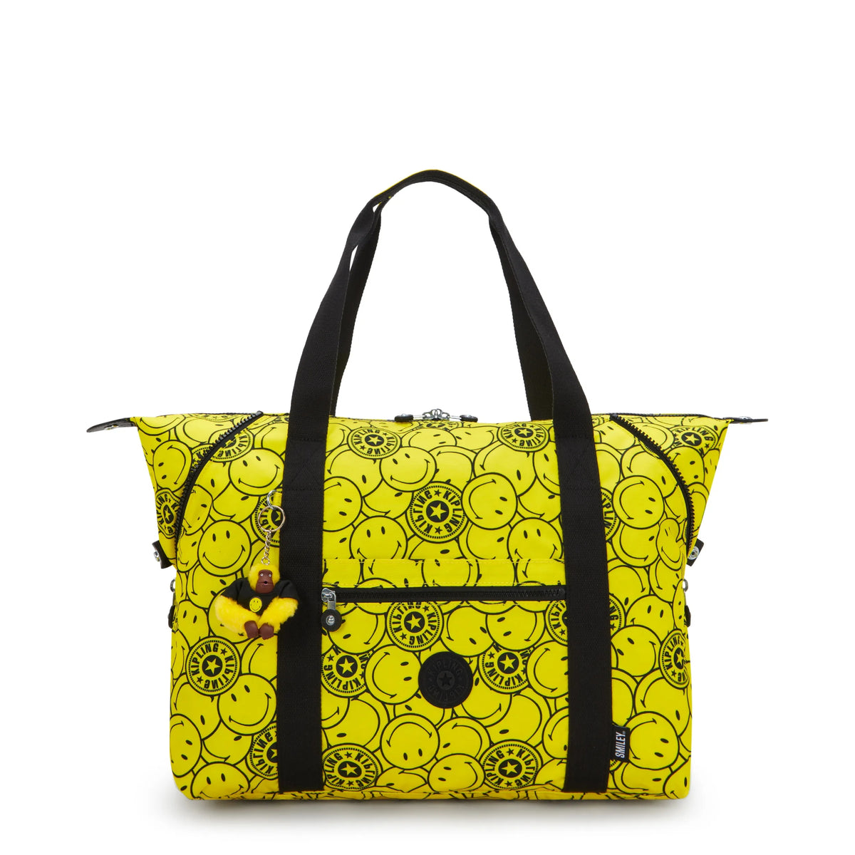 Art Medium Tote Bag Yellow Fun Ball - 