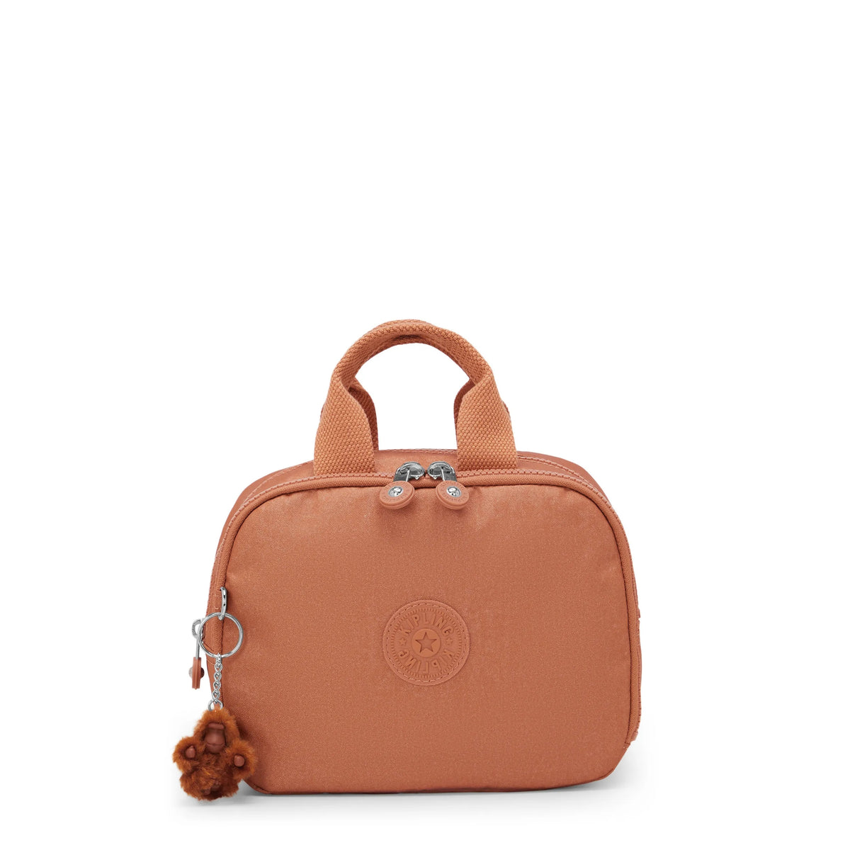 Beachpalm Small Metallic Toiletry Bag Copper Glimmer - 