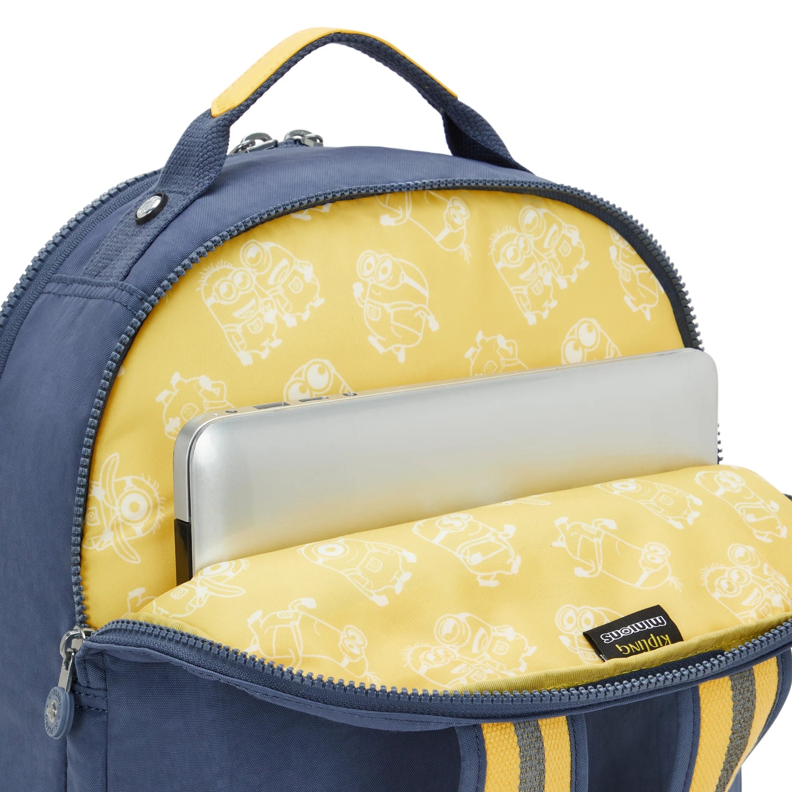 Minions Seoul Lap 17" Laptop Backpack Dungaree Blue-view-6