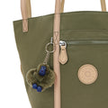 Raimo Tote bag Cotton Khaki - 6