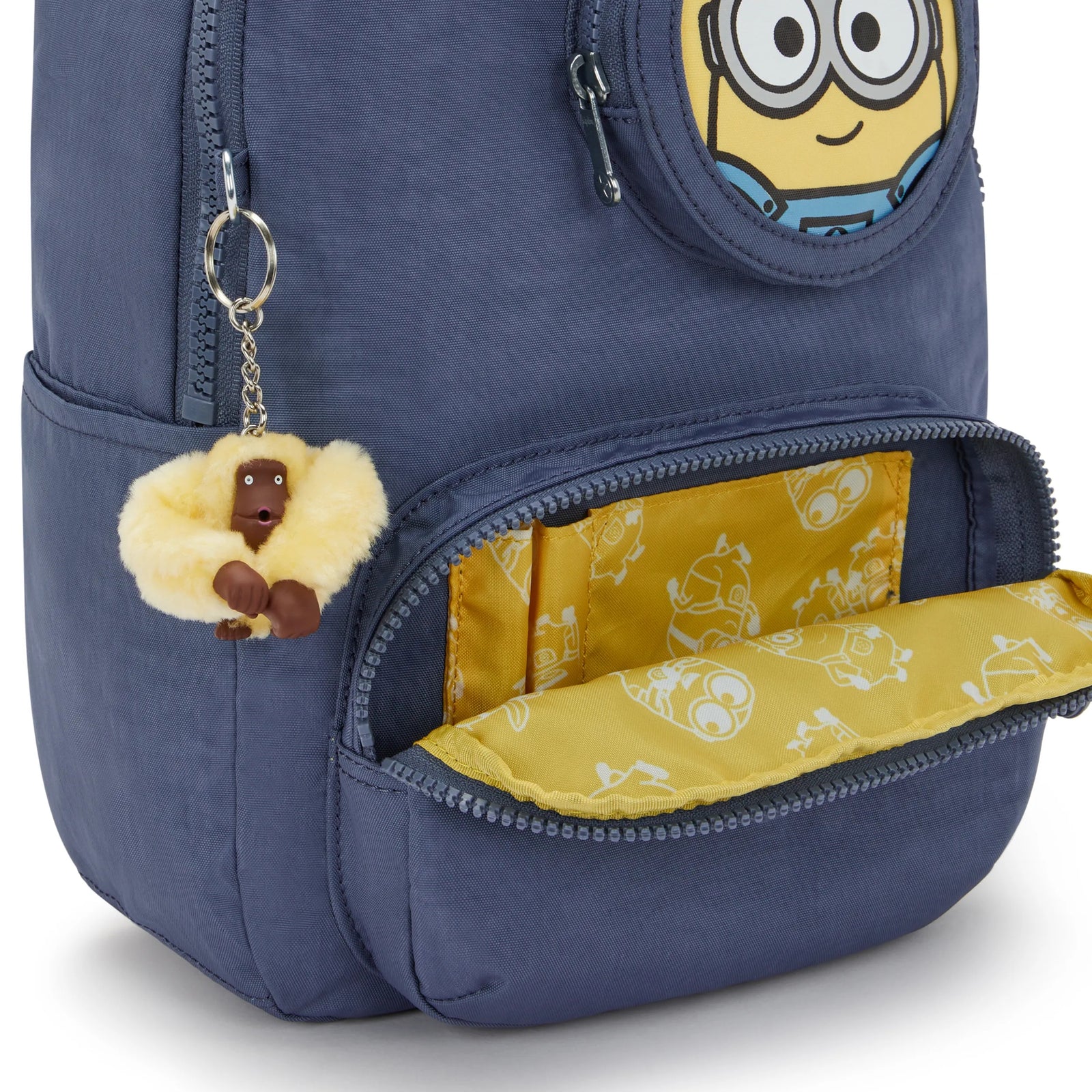 Minions Seoul Small Tablet Backpack Dungaree Blue-view-5