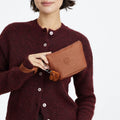 Naomi Small Metallic Pouch Copper Glimmer - 2