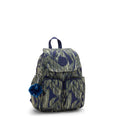City Pocket Mini Printed Backpack Striped Grasses - 5