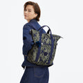 New Art Printed Backpack Striped Grasses - 2