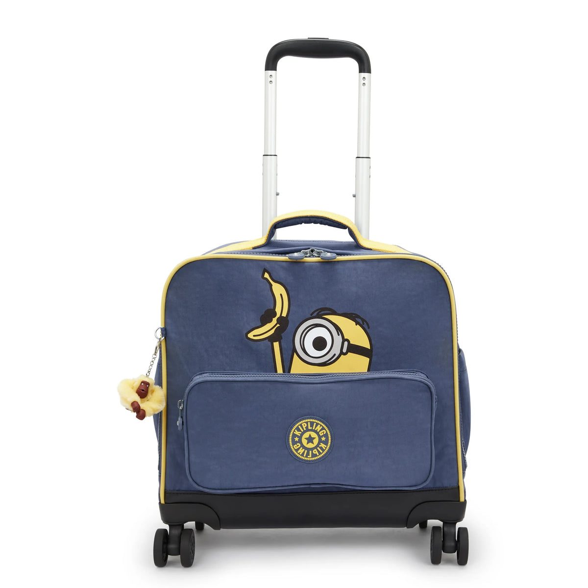 Minions New Storia 4-Wheeled Rolling Bag Dungaree Blue - 