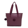 Anina Metallic 16" Laptop Tote Bag Grape Wine Metallic - 1