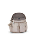 City Pocket Small Metallic Backpack Metallic Glow - 3
