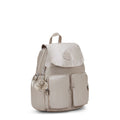 City Pocket Small Metallic Backpack Metallic Glow - 4