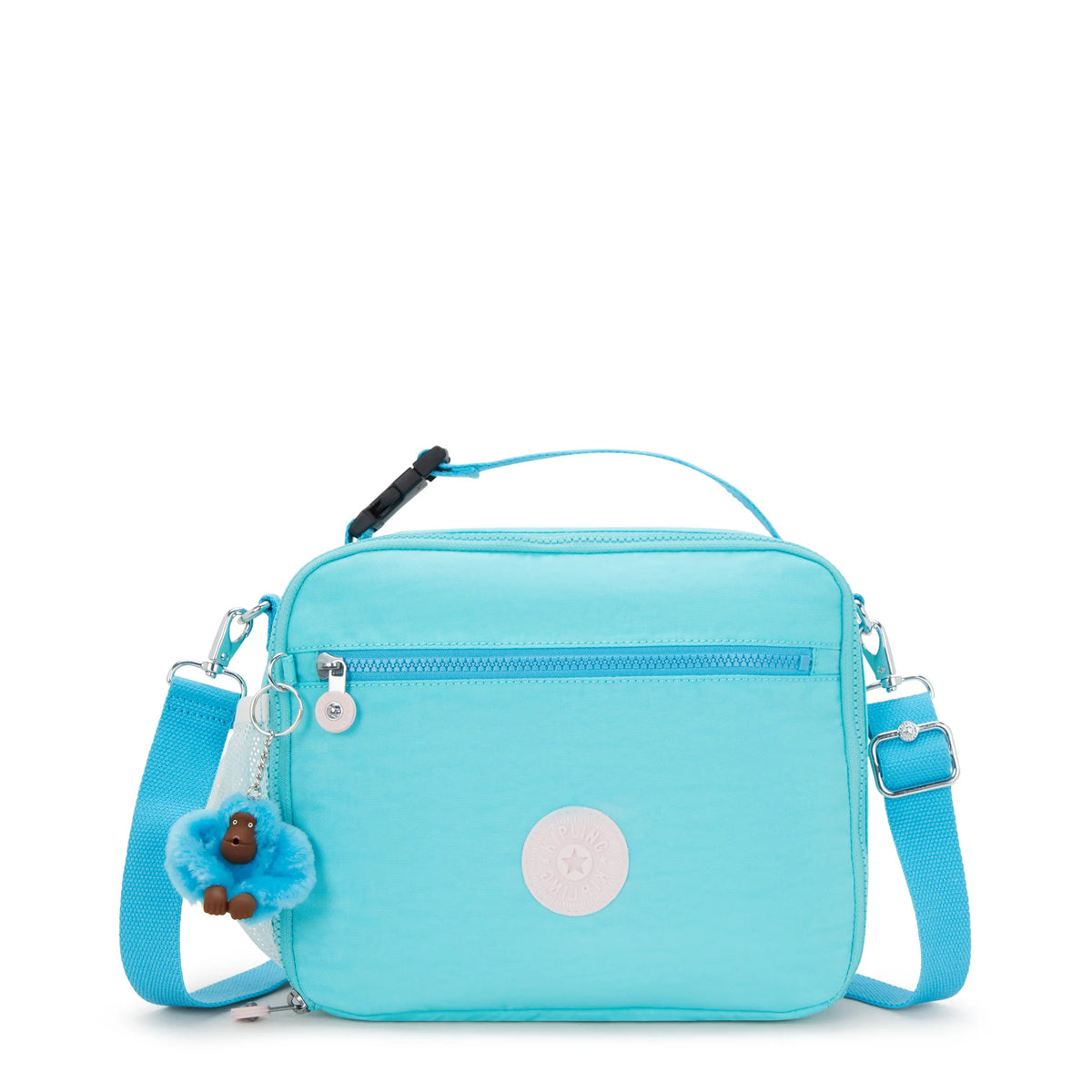 Ermy Lunch Bag Poppy Aqua - 1