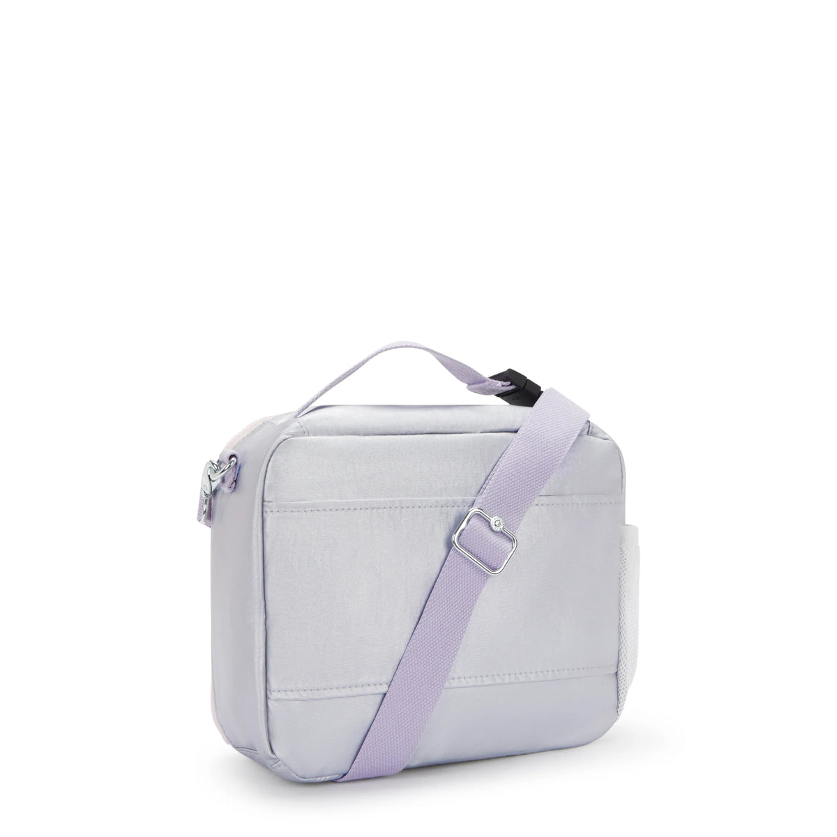 Ermy Metallic Lunch Bag Silver Glow Met - 2