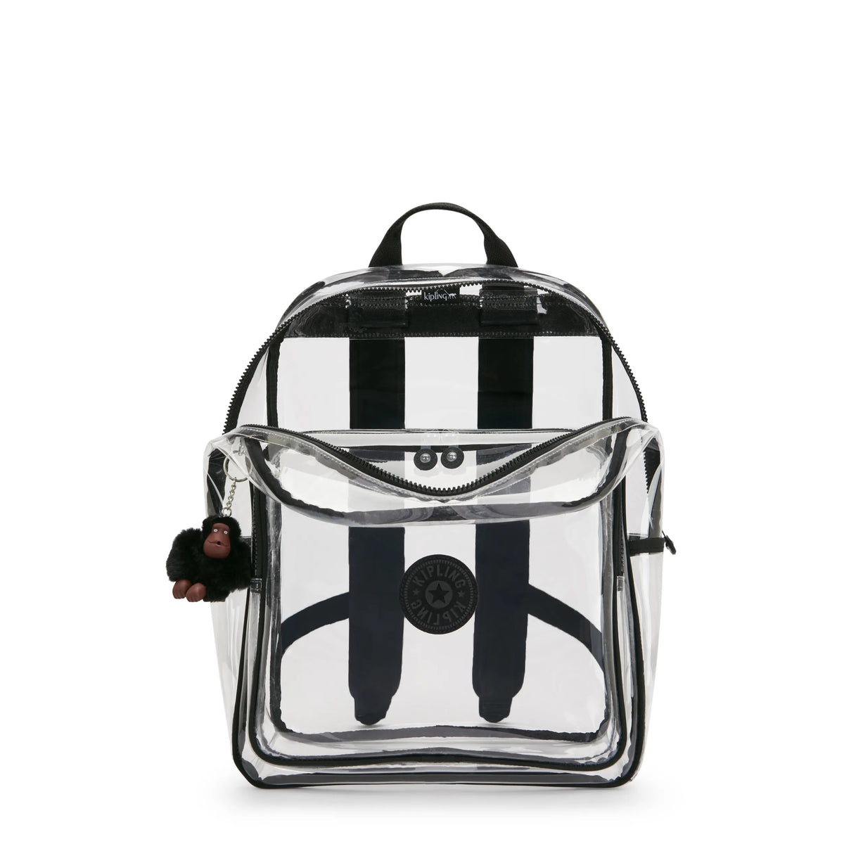 Bright Clear Backpack Jet Black Fun - 3