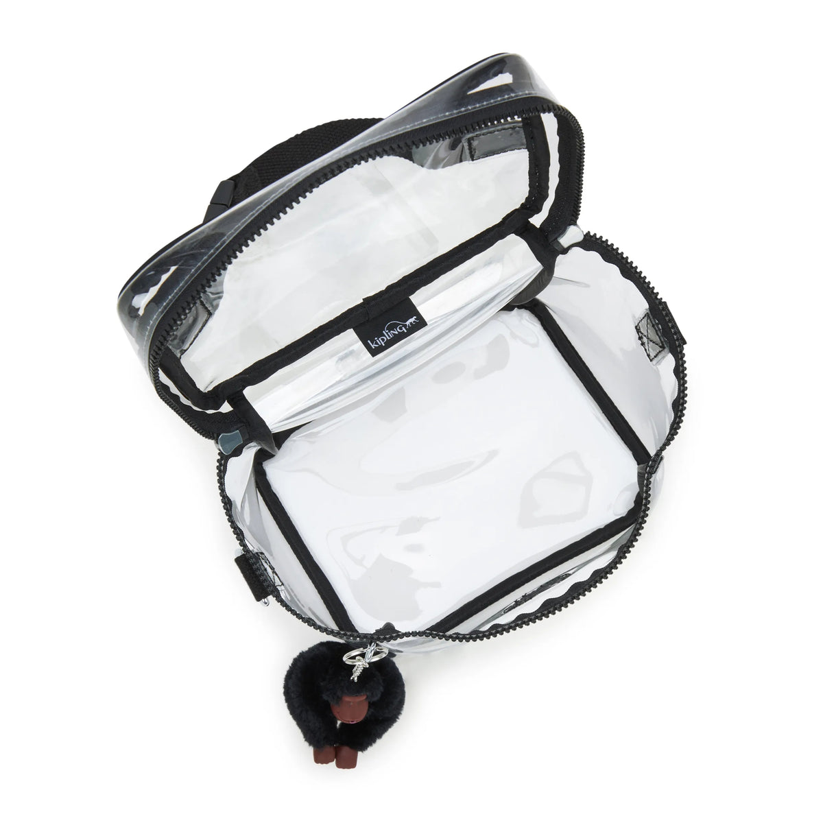 Graham Clear Lunch Bag Jet Black Fun - 3