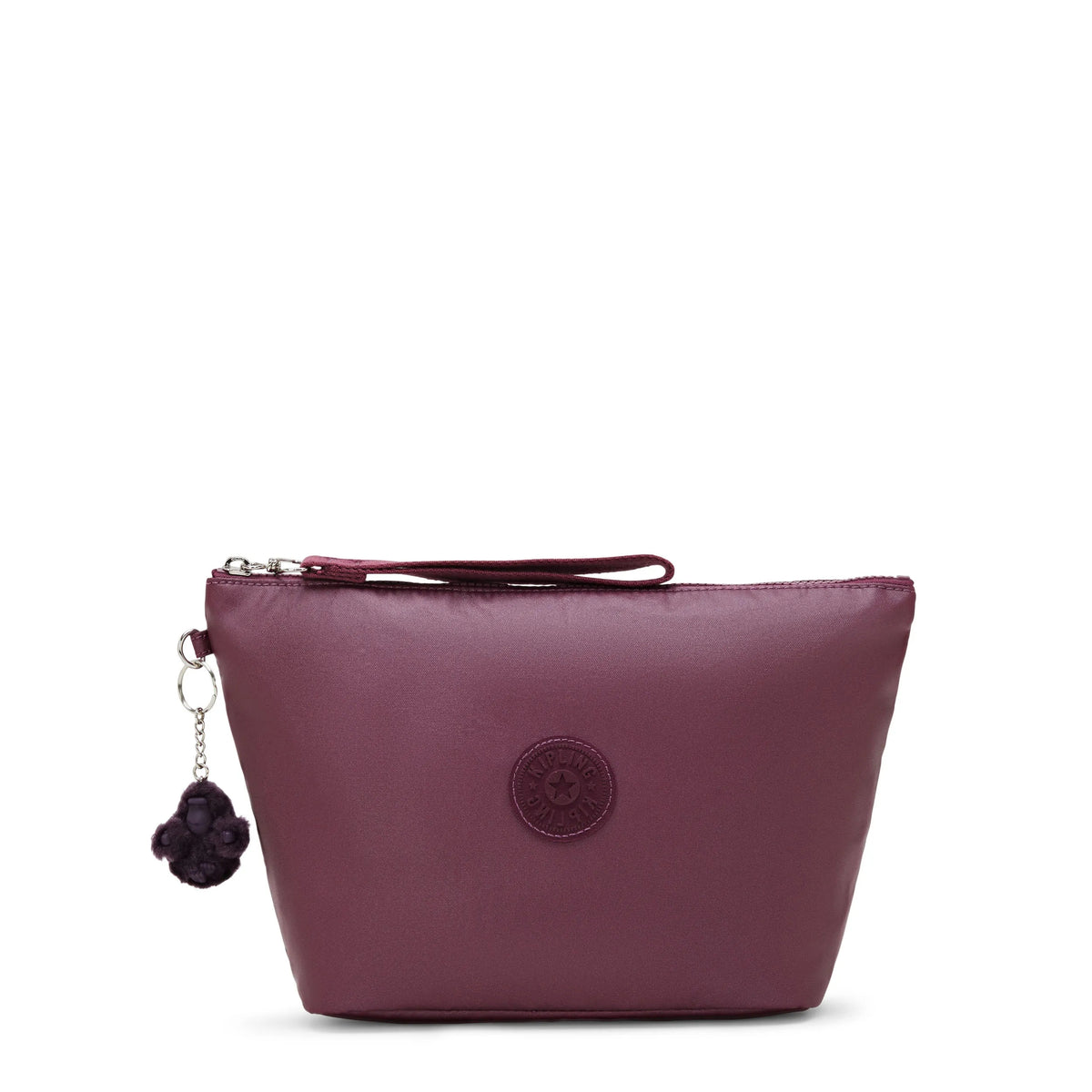 Naomi Large Metallic Pouch Grape Wine Metallic - 