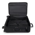 Jet Large Rolling Luggage Black Noir - 4