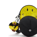 Cap Small Crossbody Yellow Fun Black - 6