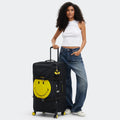 Spontaneous Large Rolling Luggage Yellow Fun Black - 2