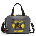 SmileyWorld® Miyo Lunch Bag Happy Face Grey - 1