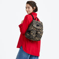 City Pocket Small Printed Backpack Wild Leopard - 2