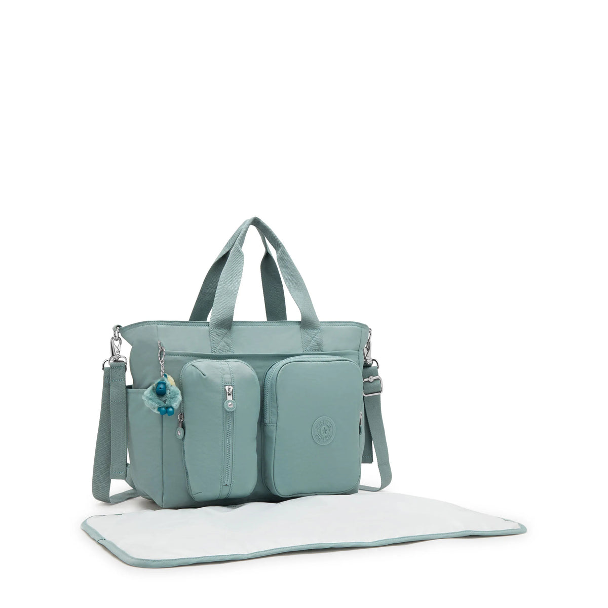 Babygear Convertible Diaper Backpack Tiny Green Air - 2