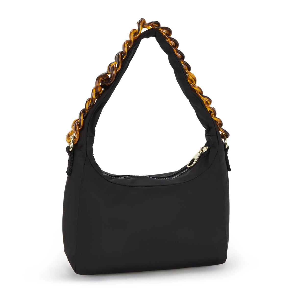 Kelsey Tortoise Chain Shoulder Bag Charcoal Chain - 2