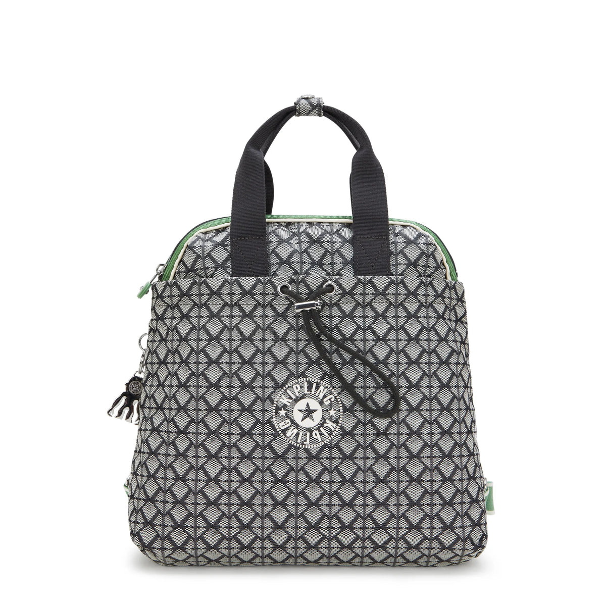 Goyo Printed Backpack Tote Bag SIGNATURE BLACK EMBOSSED - 1