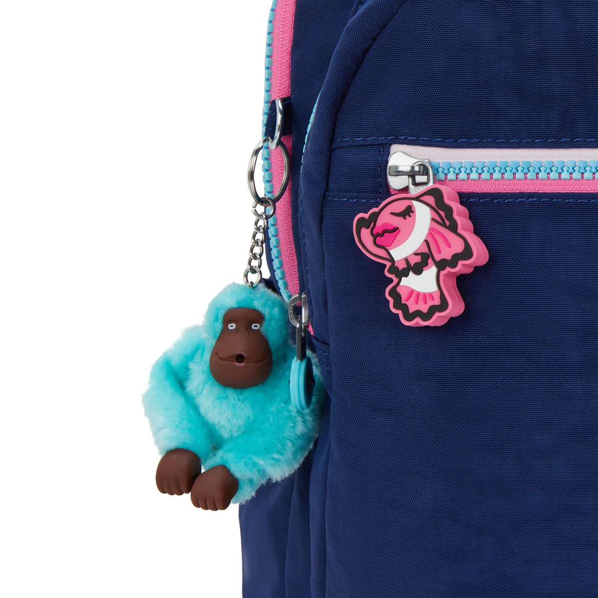 Pink Fish Zipper Puller Multicolor - 2