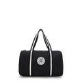 Honest Packable Duffle Bag Black White Hip - 1