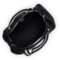 Honest Packable Duffle Bag Black White Hip - 3
