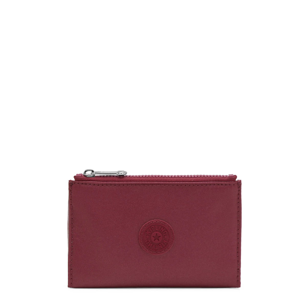 Meng Metallic Card Case Deep Berry Metallic - 