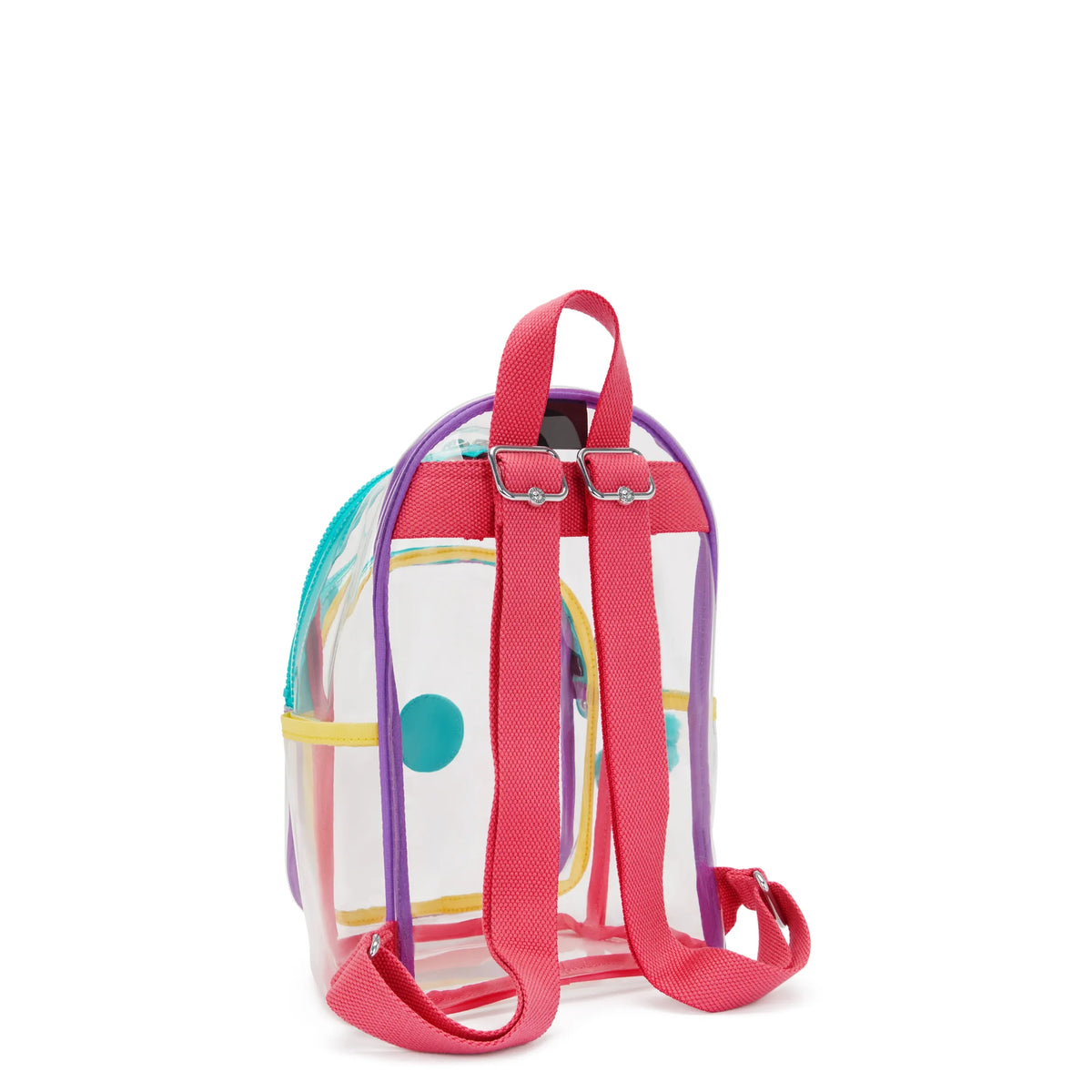 Jacinta Clear Backpack Peacock Pop Multi - 2
