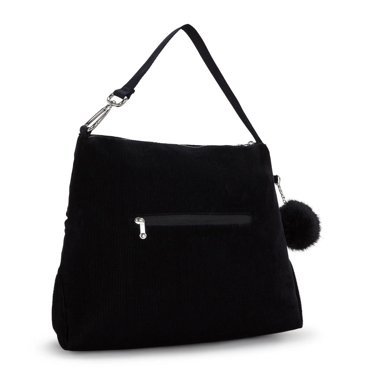 Neville Corduroy Shoulder Bag Onyx Black Glam - 2
