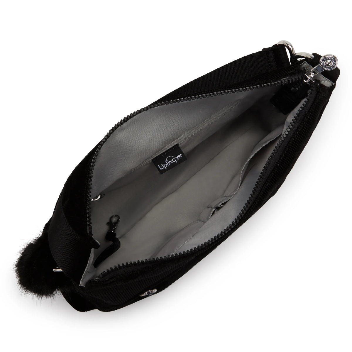 Neville Corduroy Shoulder Bag Onyx Black Glam - 3