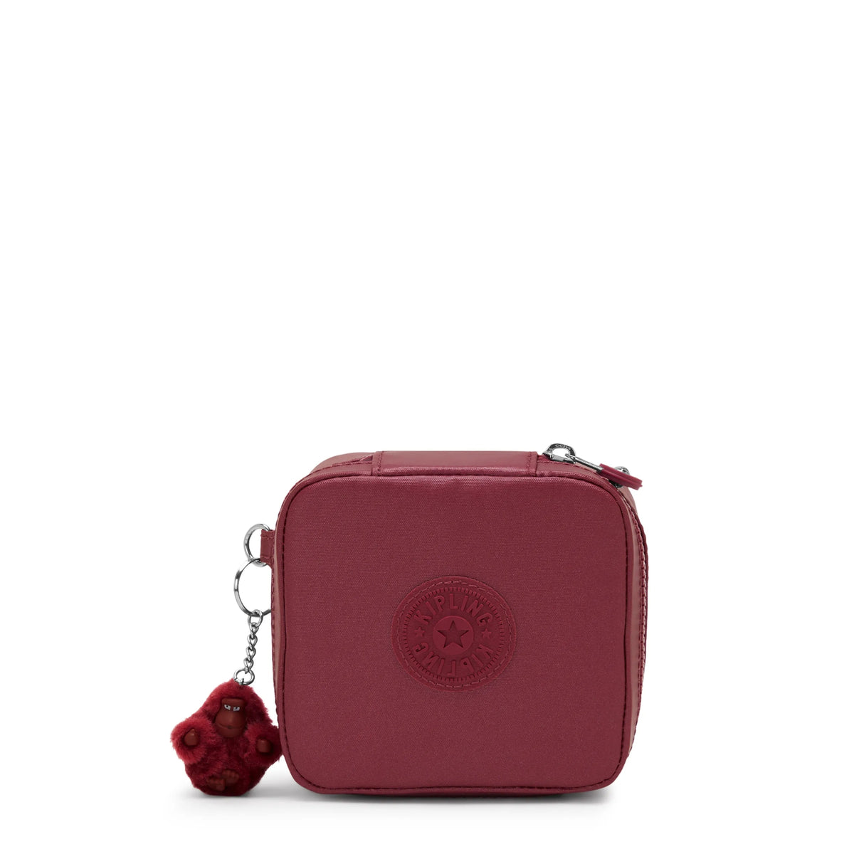 Luz Metallic Jewelry Pouch Deep Berry Metallic - 
