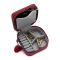 Luz Metallic Jewelry Pouch Deep Berry Metallic - 5