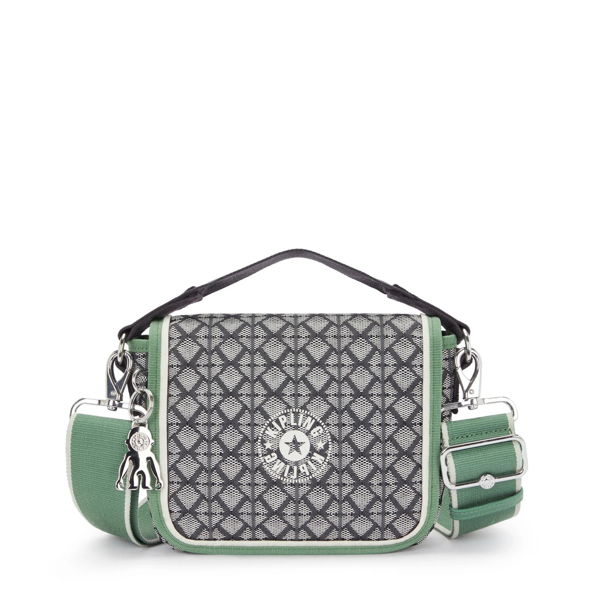 Ramey Printed Crossbody Bag SIGNATURE BLACK EMBOSSED - 1