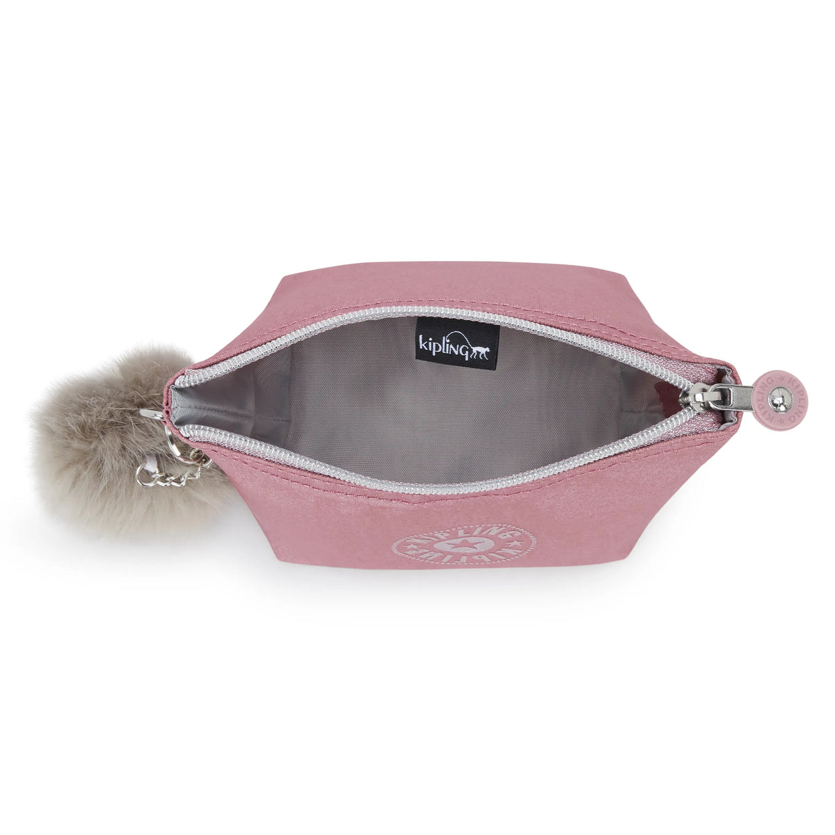 Shawna Metallic Pouch Set Berry Glow Luxe - 3