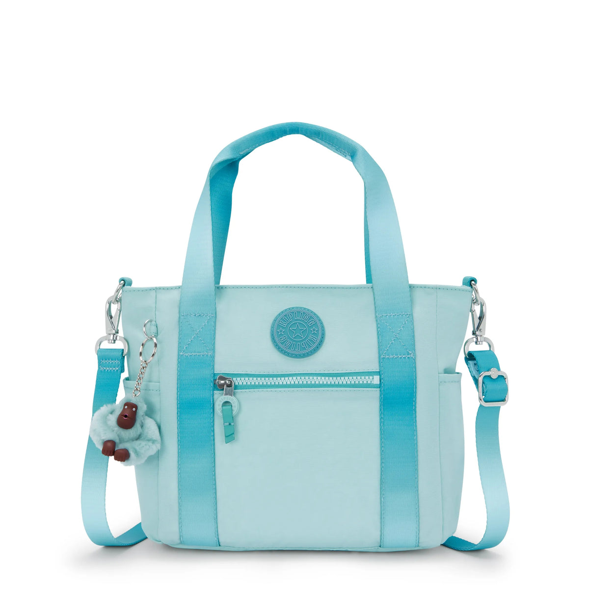 Jayla Small Tote Bag Electric Teal Ombre - 1