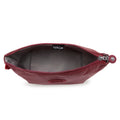 Shawna Large Metallic Pouch Deep Berry Metallic - 3