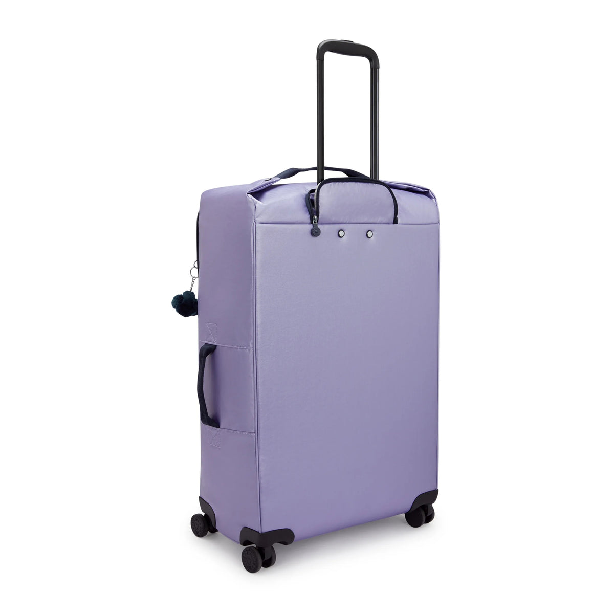 Darcey Large Metallic Rolling Luggage Lavendar Ice - 2