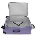 Darcey Large Metallic Rolling Luggage Lavendar Ice - 3