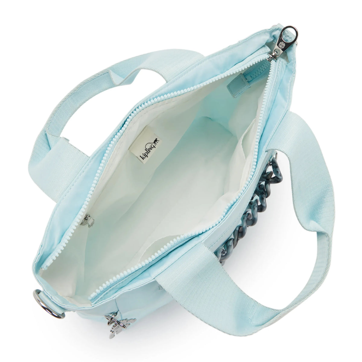 Neary Tortoise Chain Crossbody Bag Allure Teal Chain - 3