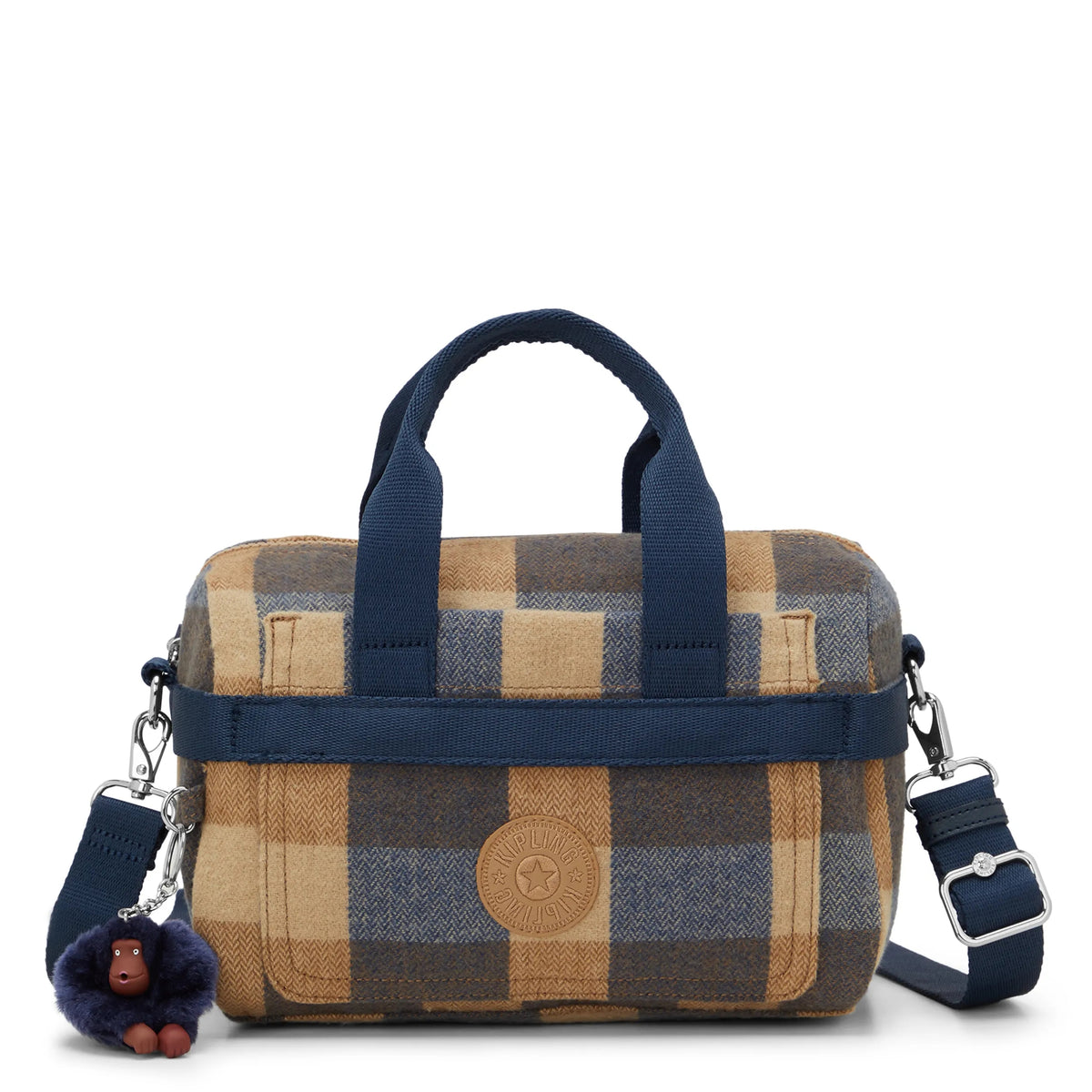 Bina Medium Shoulder Bag Cozy Check Heritage - 