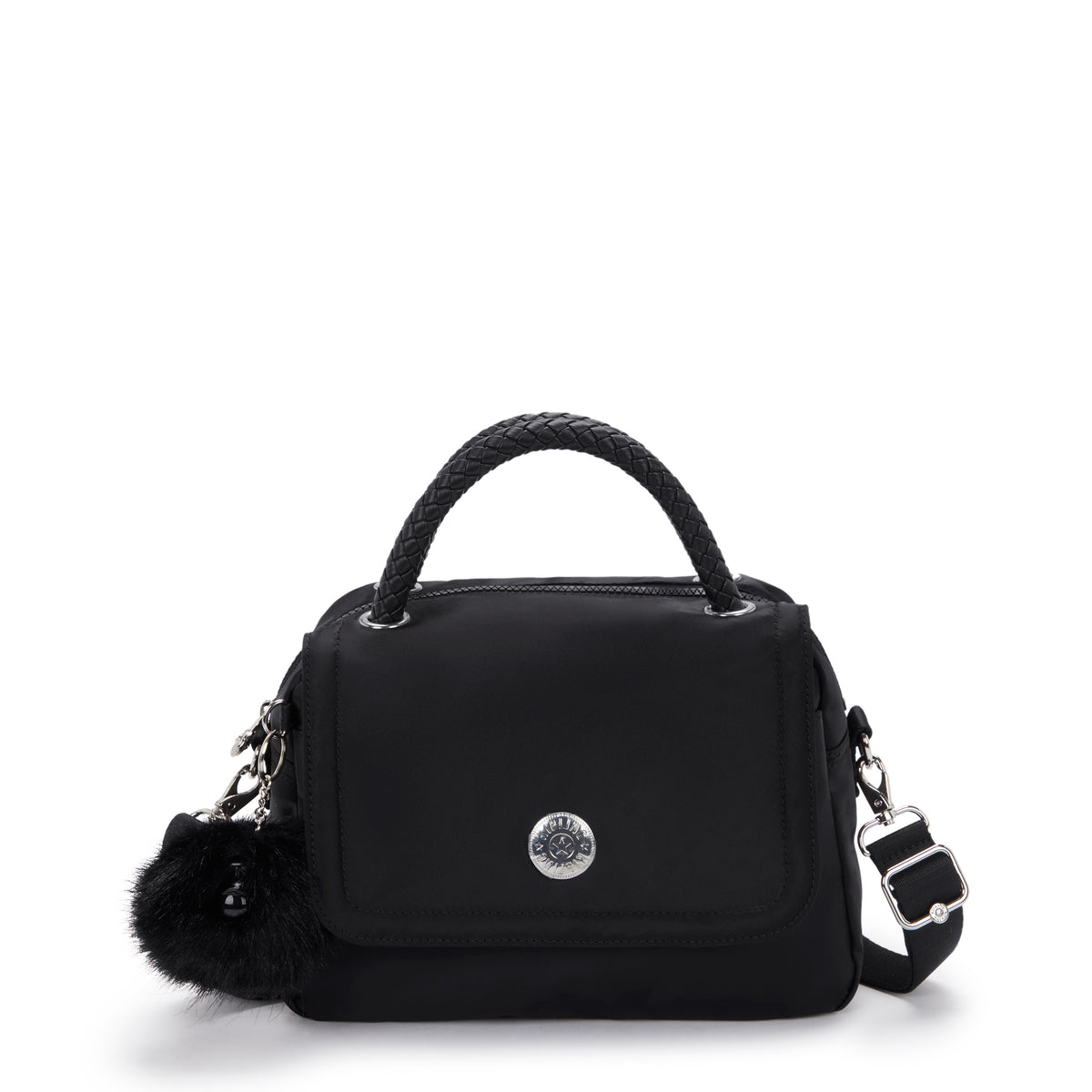 Ainsley Crossbody Bag Jet Black Braid - 1