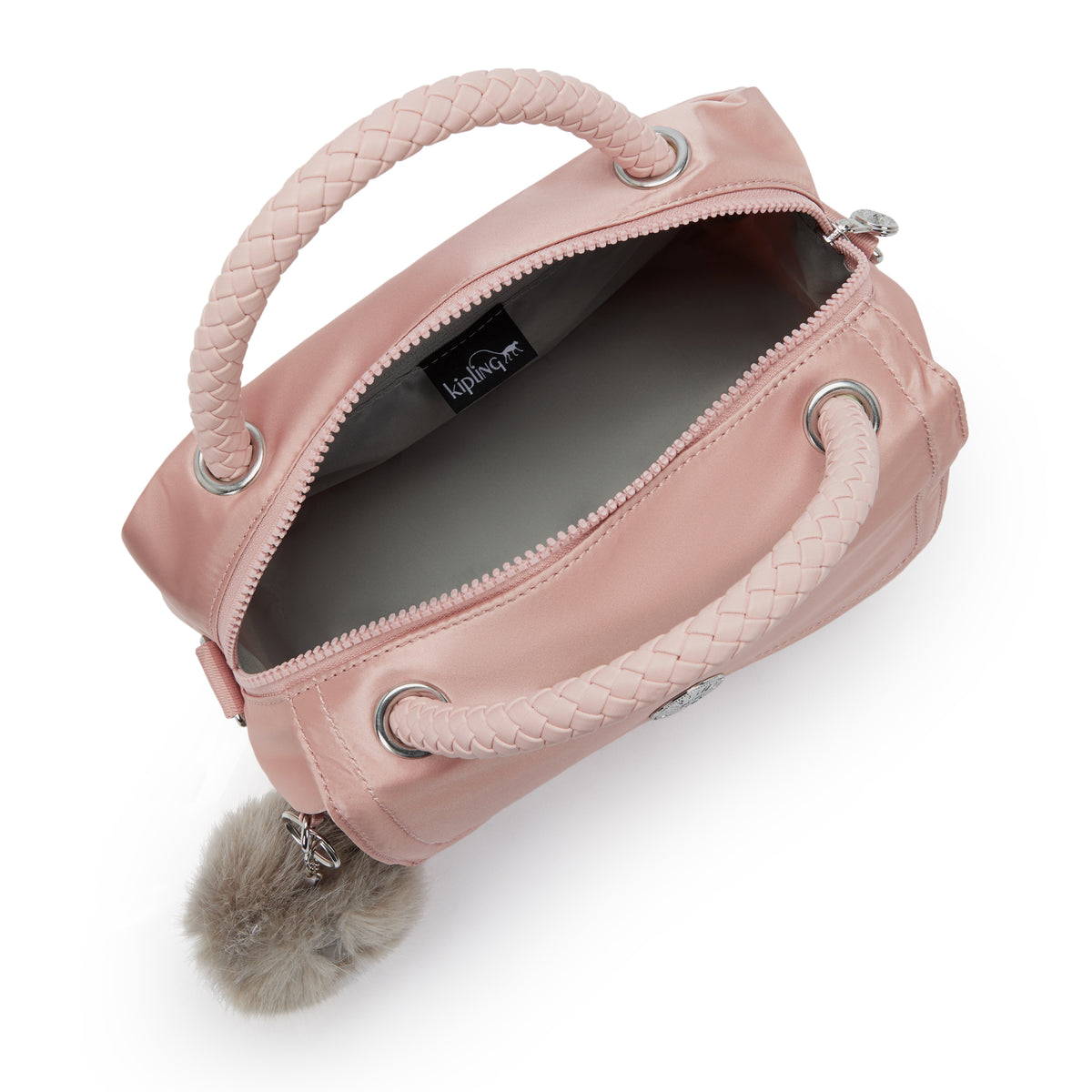 Ainsley Crossbody Bag Petal Pink Braid - 3
