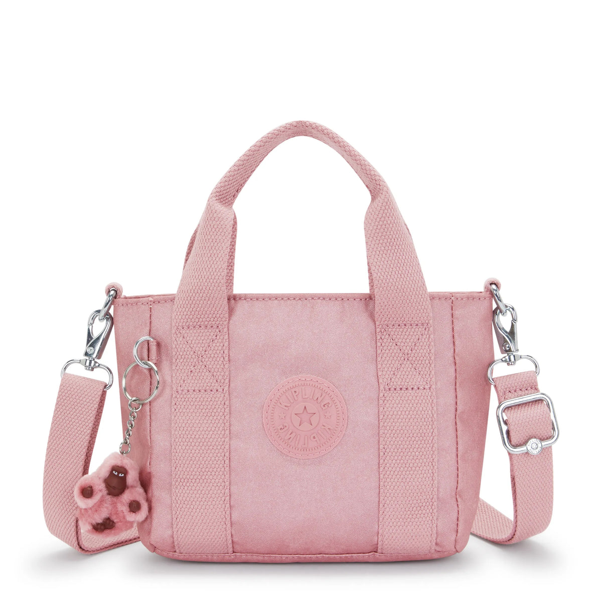 Jayla Mini Metallic Tote Bag Berry Glow Metallic - 1