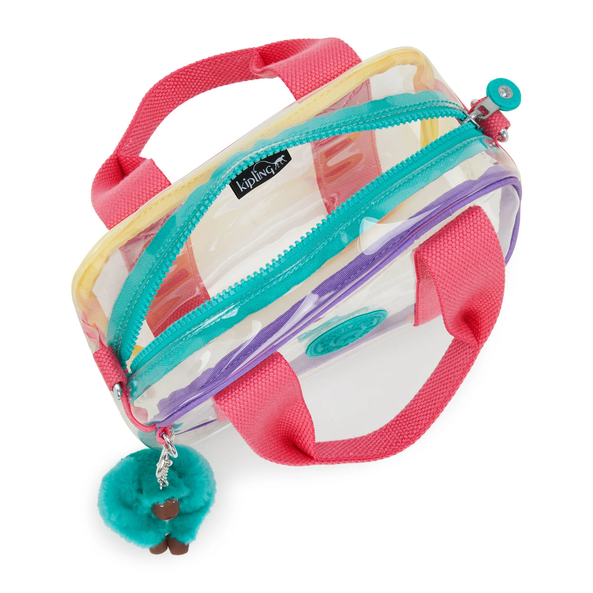 Nadale Clear Crossbody bag Peacock Pop Multi - 3